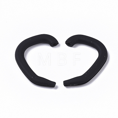 Reusable Silicone Ear Hook AJEW-S075-01A-1