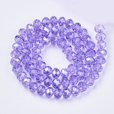 Baking Paint Glass Beads Strands LS-EGLA-Q120-D-A01-1