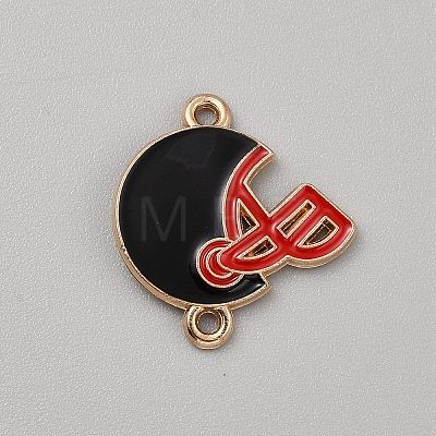 Zinc Alloy Enamel Sport Connector Charms LS-FIND-CJC0437-009B-12-1