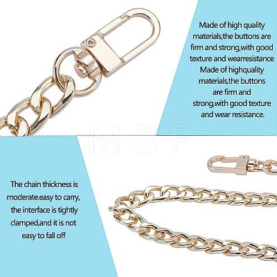 Bag Strap Chains IFIN-PH0024-03G-9x140-1