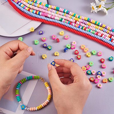 DIY Stretch Bracelets Making Kits DIY-SZ0004-39-1