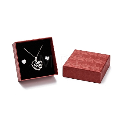 Cardboard Gift Box Jewelry Set Box CBOX-F006-04-1