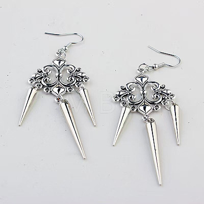 Punk Style Gothic Zinc Alloy Dangle Earrings FS-WGB2001-01-1
