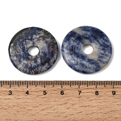 Natural Sodalite Pendants G-A320-01A-18-1