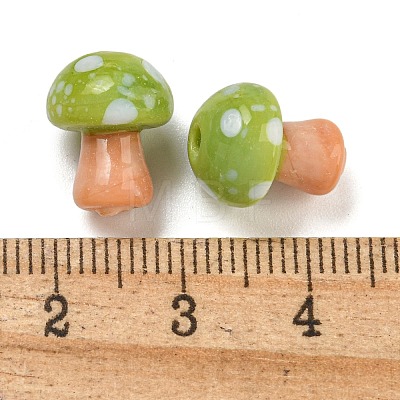 Handmade Lampwork Beads X-LAMP-F034-01B-1