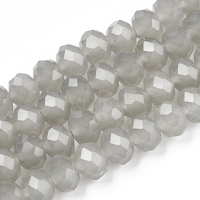 Glass Beads Strands EGLA-A044-J8mm-D10-1