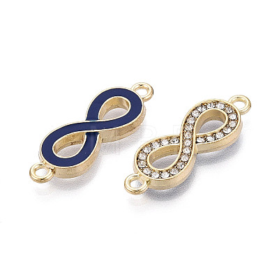 Alloy Connector Charms FIND-N008-24KCG-1