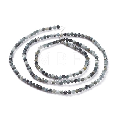 Natural Eagle Eye Stone Beads Strands G-A026-A02-2mm-1