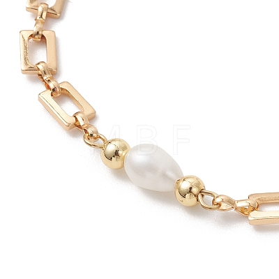 Brass Chains Bracelets for Women BJEW-JB13027-1