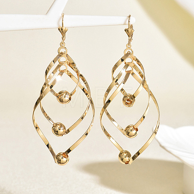 Brass Hoop Earrings NP1035-2-1