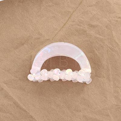 Cellulose Acetate Claw Hair Clips PW-WG176D2-04-1