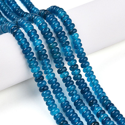 Dyed Natural White Jade Beads Strands X-G-T139-57A-04-1