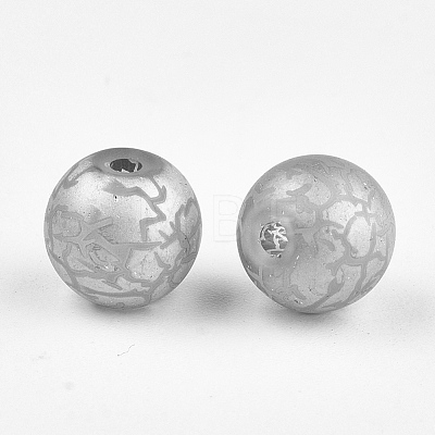 Electroplate Glass Beads X-EGLA-S178-03G-1