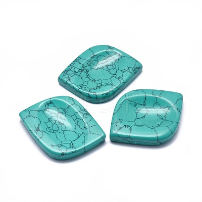 Synthetic Turquoise Massager DJEW-F007-F01-1