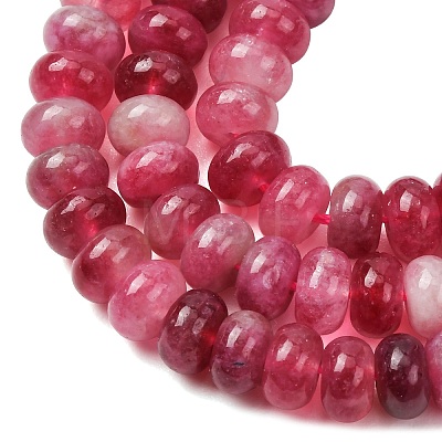 Natural White Jade Beads Strands G-E507-01-13-1