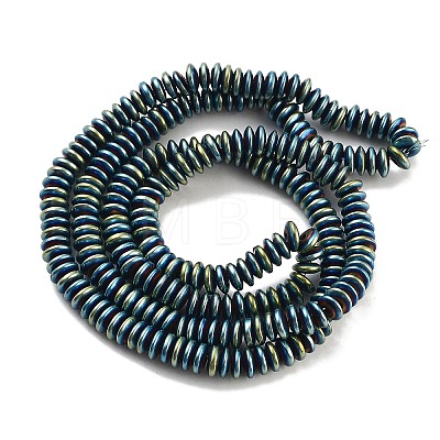 Electroplated Synthetic Non-magnetic Hematite Beads Strands G-P545-A01-01C-1