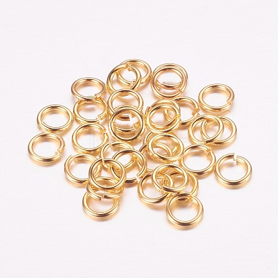 Brass Saw Cut Saw Cut Open Jump Rings KK-M165-5mm-03G-RS-1