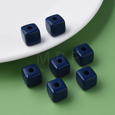 Opaque Acrylic Beads MACR-S373-141-A06-1