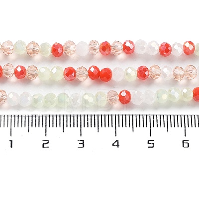 Glass Beads Strands EGLA-A034-M4mm-57-1