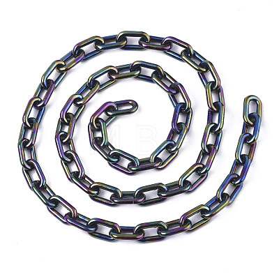 Acrylic Opaque Cable Chains PACR-N009-002A-1