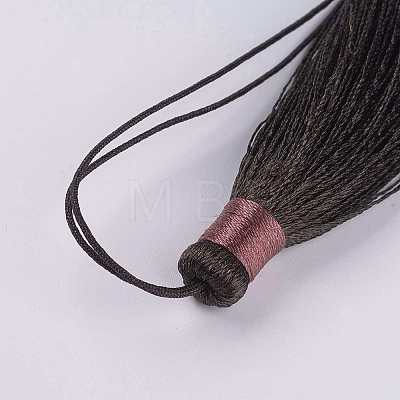 Nylon Thread Tassel Big Pendant Decorations NWIR-K019-01A-1