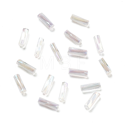 10G Ceylon Glass Twist Bugle Beads X-SEED-L012-01I-1