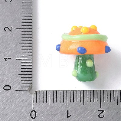 Handmade Lampwork Bumpy Beads LAMP-Q007-01B-1