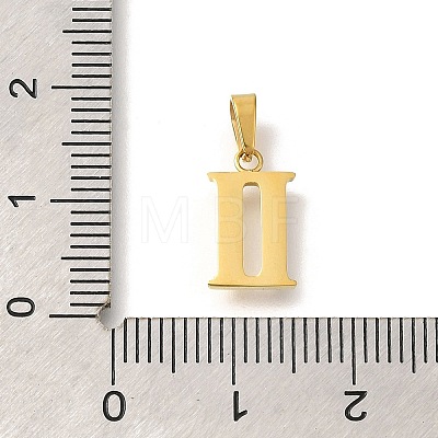 Ion Plating(IP) 304 Stainless Steel Micro Pave Cubic Zirconia Pendants STAS-H228-02G-02-1