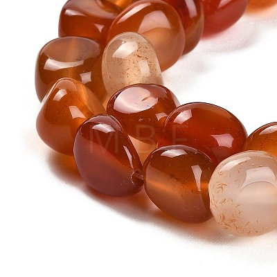 Natural Carnelian Beads Strands G-L595-B01-01-1