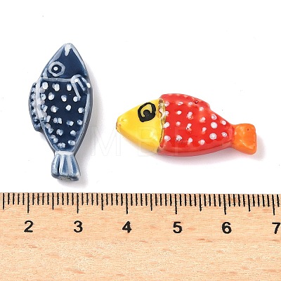 Handmade Porcelain Beads PORC-A030-01A-1