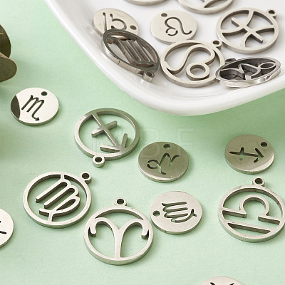 304 Stainless Steel Charms STAS-TA0001-14P-1