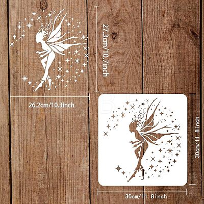 Plastic Reusable Drawing Painting Stencils Templates DIY-WH0172-929-1
