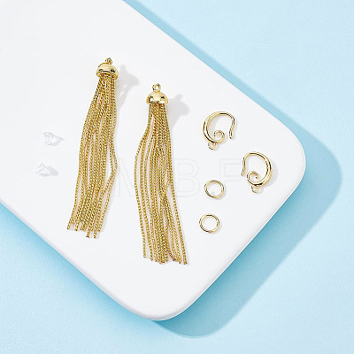 Tassel Dangle Earrings DIY Making Kit DIY-BC0004-46-1
