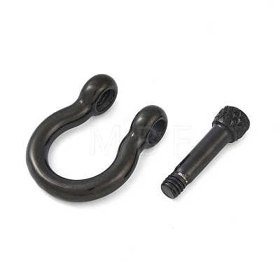 Ion Plating(IP) 304 Stainless Steel Screw D-Ring Anchor Shackle Clasps STAS-E452-43B-1