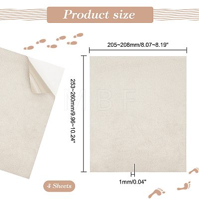 Self-adhesive Suede Fabric DIY-WH0308-413A-1