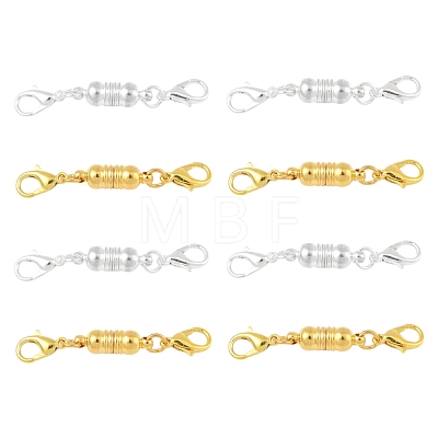 8 Sets Brass Magnetic Clasps Converter KK-FS0001-54-1