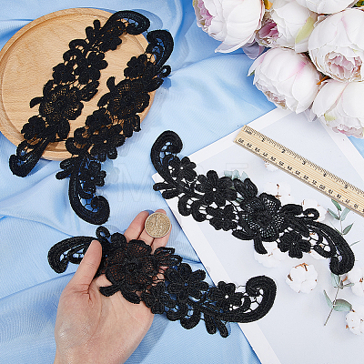 Sew on Flower Appliques PATC-WH0005-46A-1