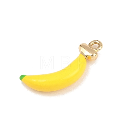 Fruit Alloy Enamel Pendants LS-ENAM-P264-02J-G-1