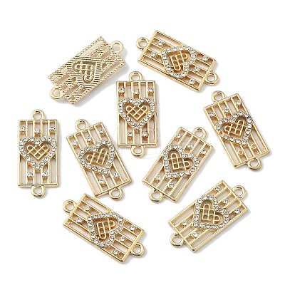 Alloy Rhinestone Connector Charms FIND-TAC0014-56-1