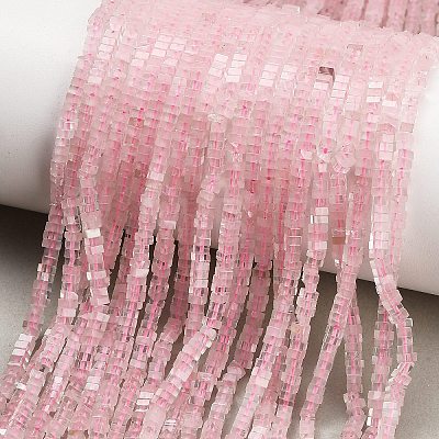 Natural Rose Quartz Beads Strands GG-CBA2498-C08-01-1