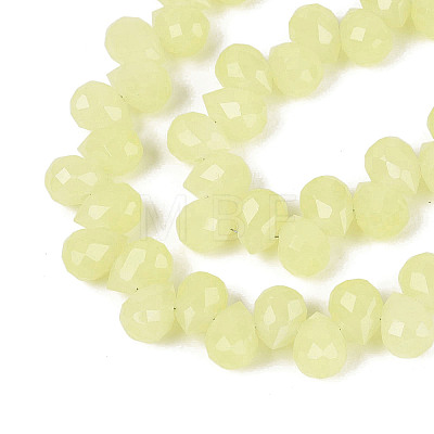 Imitation Jade Glass Beads Strands GLAA-Q116-01A-A04-1