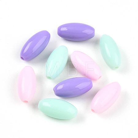 Opaque Acrylic Beads SACR-ZX012-12-1
