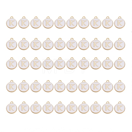 Golden Plated Alloy Charms ENAM-SZ0001-25A-K-1