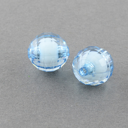Transparent Acrylic Beads LS-TACR-S086-12mm-22-1