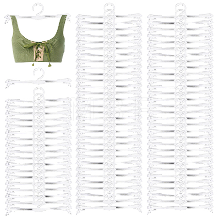 Plastic Underwear Clothes Hangers AJEW-WH0609-933-1