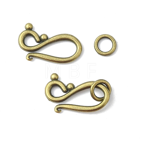 Tibetan Style Toggle Clasp X-MLF1277Y-NF-1