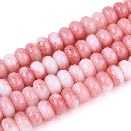 Glass Beads Strands X-GLAA-N059-5x8mm-40-1
