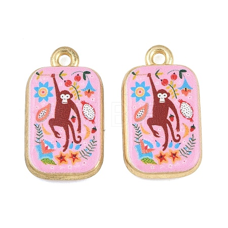 Printed Alloy Pendants AL-CBA49CA-04-1