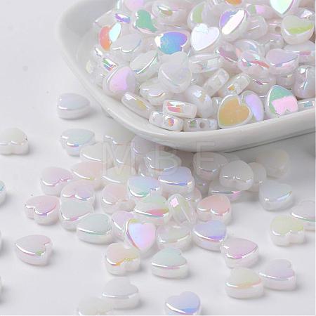 Transparent Acrylic Beads PL539-878-1