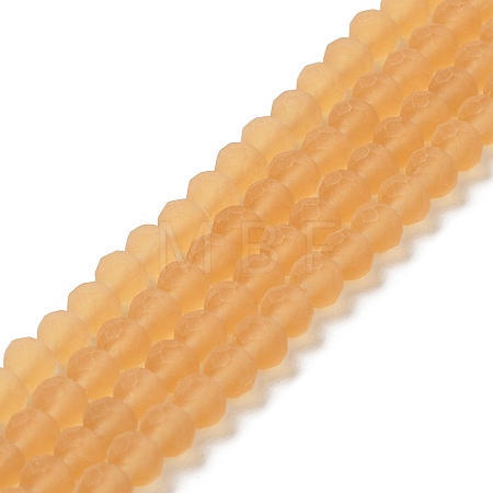 Transparent Glass Beads Strands EGLA-A034-T2mm-MD23-1
